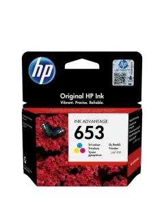 Tinta HP 3YM74AE 653 Ink advantage AIO 6000/6400 tri-color