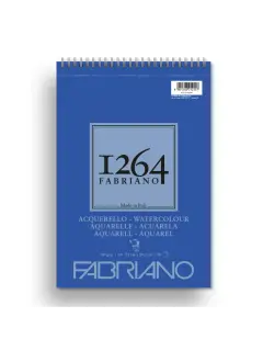 Blok Fabriano 1264 watercolour 21x29,7 (A4) 300g 30L spiralni top side 19100649