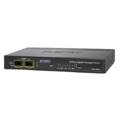 Planet 8-Port GbE RJ45 2P 1G X SFP Managed Desktop Switch