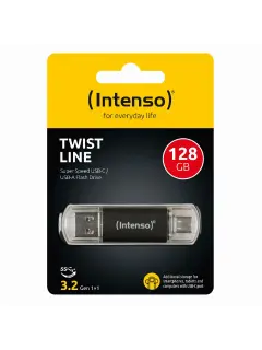USB stick Intenso 3.2 Flash Drive #3539491 128GB, Twist Line