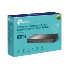 TP-Link 8-Port 10 100Mbps 3-Port Gigabit Desktop Switch with 8-Port PoE SL1311P