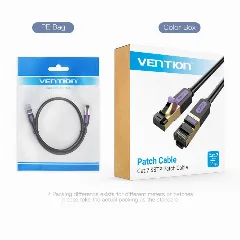 Vention Cat.7 SFTP Patch Cable 15m, Black