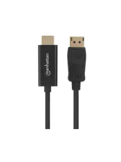 Manhattan kabel DisplayPort M to HDMI M, 1m, crni