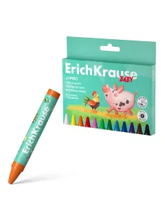 Boje voštane ErichKrause Baby Jumbo okrugle 11mm 12/1