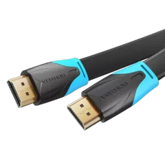 Vention Flat High Speed HDMI Cable 1.5M Black