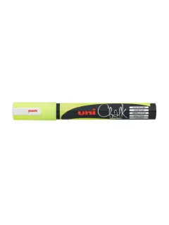 Marker Uni pwe-5m chalk_kreda fl. žuti