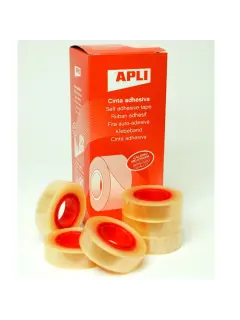 Traka ljepljiva/selotejp Apli 15/33 m prozirni 11329