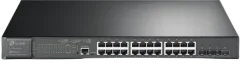 TP-Link JetStream 24-Port Gigabit and 4-Port 10GE SFP L2 Managed Switch with 24-Port PoE