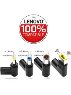 Port punjač 65W GaN2 USB-C za Lenovo NB,4 nastavka