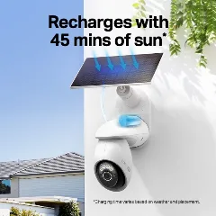 TP-LinkTapo C660 KIT | Solar-Powered Pan Tilt Security Camera Kit