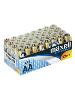 Maxell alkalne baterija LR-6/AA, 32 komada