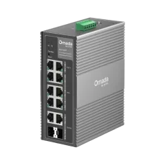 TP-Link Omada 10-Port Gigabit Industrial Easy Managed Switch with 6-Port PoE and 2-Port PoE
