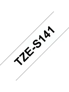 Vrpca Brother p-touch TZES141 18mm black/clear
