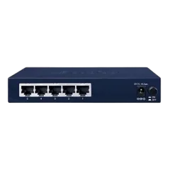 Planet 5-Port (5x 1GbE RJ45 ports) Desktop Switch (Metal) unmanaged