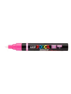 Marker Uni pc-5br brush Posca rozi