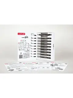 Marker Uni pin gift set Dotwork + tehnička ol M5-228 u kutiji 8/1