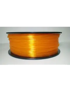 PLA filament 1.75 mm, 1 kg, transparent orange