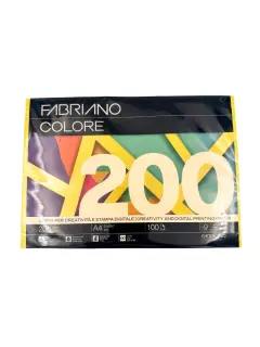 Papir Fabriano Colore A4/200g giallo 100L 78721297 bright