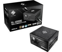 ASRock PSU Steel Legend SL-1200G, 1200W, 80 Gold, Fully Modular