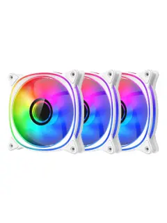 LC-Power LC-CF-120-ARGB-KIT, bijeli, 3 pack