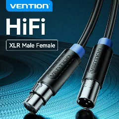 Vention XLR Audio Extension Cable 8M Black