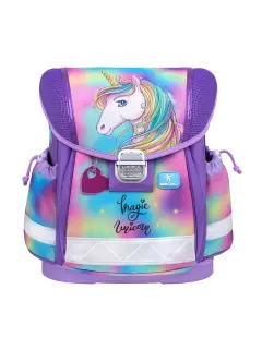 Torba školska Belmil classy unicorn rainbow color 403-13/AG/14