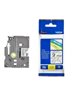 Vrpca Brother p-touch TZE121 9mm black/clear