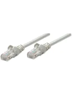 Intellinet Cat6, CCA, U/UTP, PVC, RJ45, 7.5m, sivi