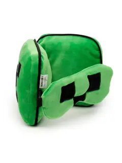Putni jastuk i maska za oči Puckator Relaxeazzz Minecraft Creeper CUSH306