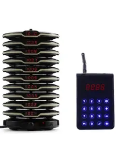 MicroPOS ugostiteljski pozivnik s bazom, CS-10QM