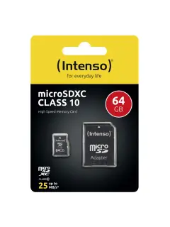 Memorijska kartica Intenso #3413490 micro SDXC 64GB Class10