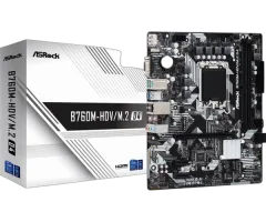 Asrock Intel LGA1700 B760M-HDV M.2 D4