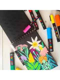 Blok Uni Posca Sketch A5 Blackbook (goodies/ dodaci)