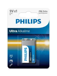 Philips baterija 6LR61E1B, 9V