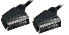 Transmedia Scart-plug to Scart-plug 1,5m