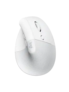 Logitech Lift, ergonomski miš, bijeli