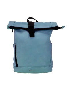 Ruksak Swiss Only s preklopnim (roll-top) zatvaranjem 29x12x42cm 16L nebesko plavi SO-123-SBLUE