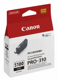 Canon tinta PFI-5100MBK, mat crna