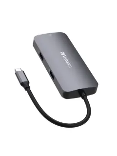 Hub Verbatim CMH-05 #32150 USB-C Pro, 5 priključaka, HDMI/RJ45/2x USB-A/USB-C