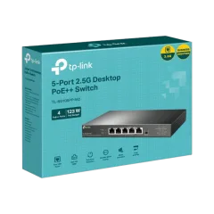 TP-Link 5-Port 2.5G Desktop Switch with 4-Port PoE