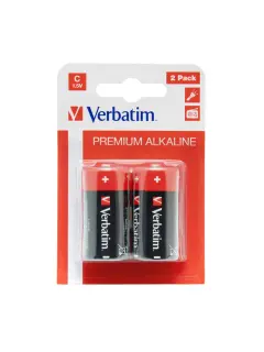Baterije Verbatim #49922-46 alkalne C 1,5V, 2/1