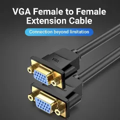 Vention VGA Extension Cable, 2m, Black
