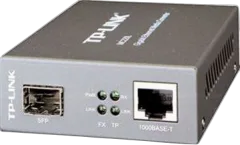 TP-Link 1GbE RJ45 to 1000-base SFP Open Slot Media Converter