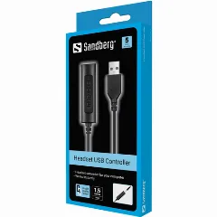Sandberg Headset USB Controller 1.5m
