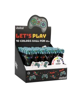 Kemijska olovka iTotal Let's play 10 boja 36/1 XL2370E