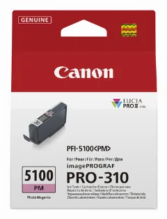 Canon tinta PFI-5100PM, foto magenta