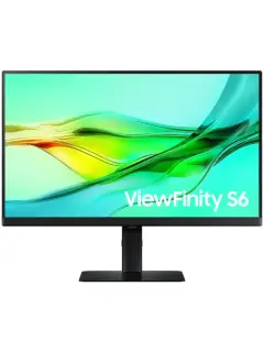 Monitor Samsung S60UD ViewFinity 24" QHD 2560x1440 2K, 100Hz, 5ms, IPS, USB-C (90W), 99% sRGB, HDR10, HAS, Tilt, Swivel, Pivot