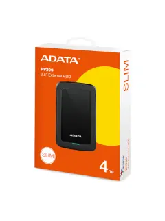 ADATA Ex HDD HV300, 4TB, usb3.2, crni
