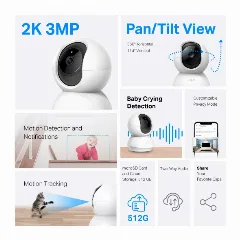 TP-Link Tapo C210 Pan Tilt Home Security Wi-Fi Camera