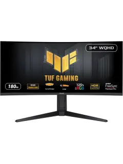 ASUS VG34VQL3A 34", 2xHDMI, 2xDP, HUB, 180Hz, zvuč